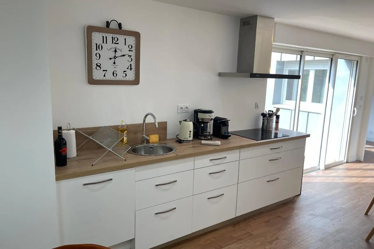 Apartmán Le Poulorio Terrasse - T3 Rdc - 2 Salles De Douches Bylocly Lorient