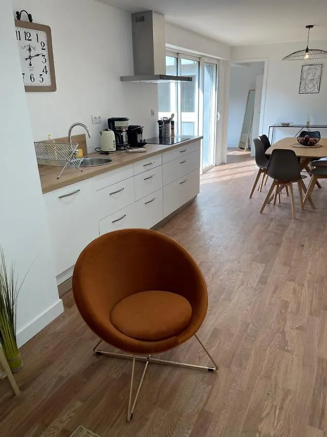 Le Poulorio Terrasse - T3 Rdc - 2 Salles De Douches Bylocly Lorient Apartmán